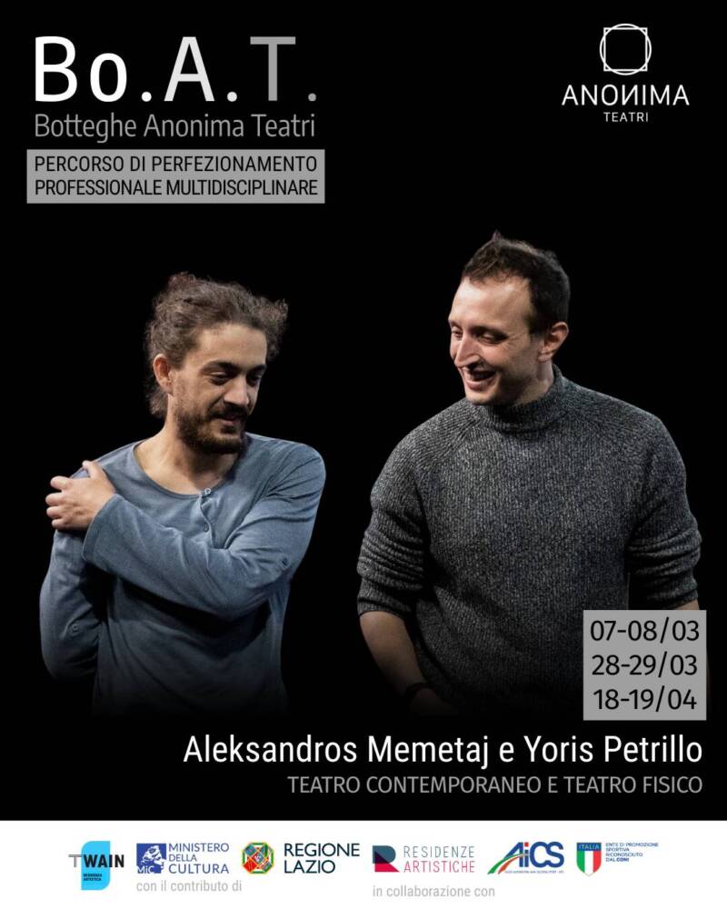 Masterclass con Aleksandros Memetaj e Yoris Petrillo