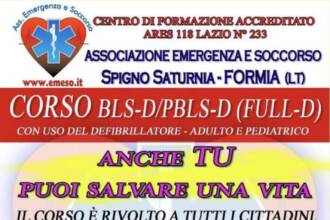 Corso di formazione BLS-D/PBLS-D