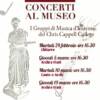 Concerti al Museo Concerti al Museo