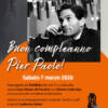 Buon compleanno, Pier Paolo! Buon compleanno, Pier Paolo!