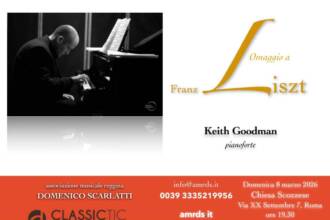 Keith Goodman, pianoforte - Omaggio a Franz Liszt
