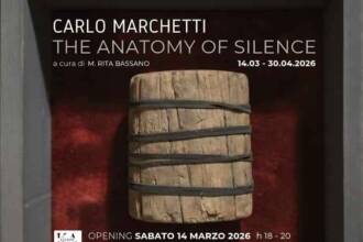 “The Anatomy of Silence” Vestigia: l'architettura della memoria antica Mostra personale di Carlo Marchetti