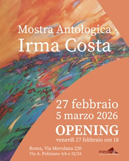 Estensione Mostra personale Antologica Irma Costa