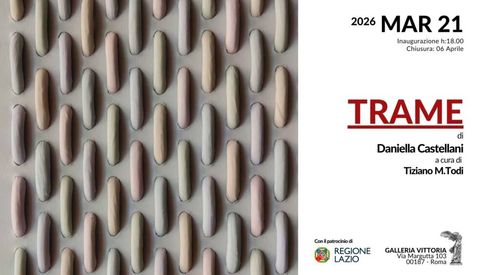 TRAME la personale di Daniella Castellani a Galleria Vittoria