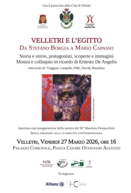 Velletri e l'Egitto. Da Stefano Borgia a Mario Capasso