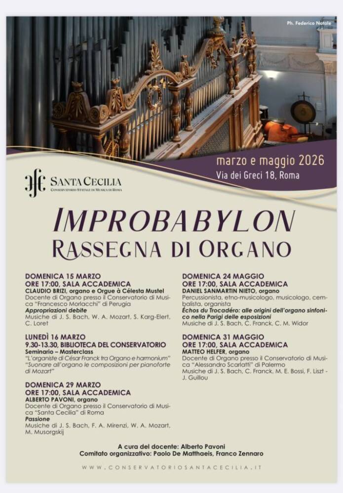 Festival Internazionale di Organo “Improbabylon”