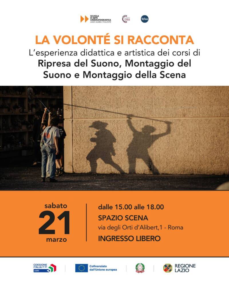 Ripresa del suono, Montaggio del suono e Montaggio della scena