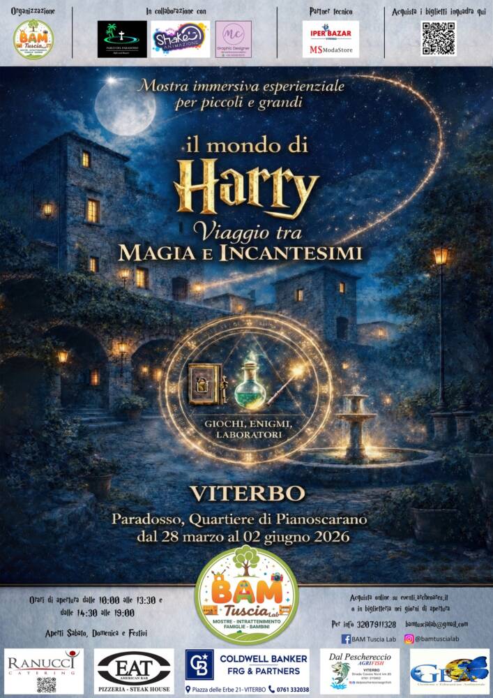 Eventi nel Lazio: Sagre, Concerti e Cosa Fare Mostra “Il Mondo di Harry”