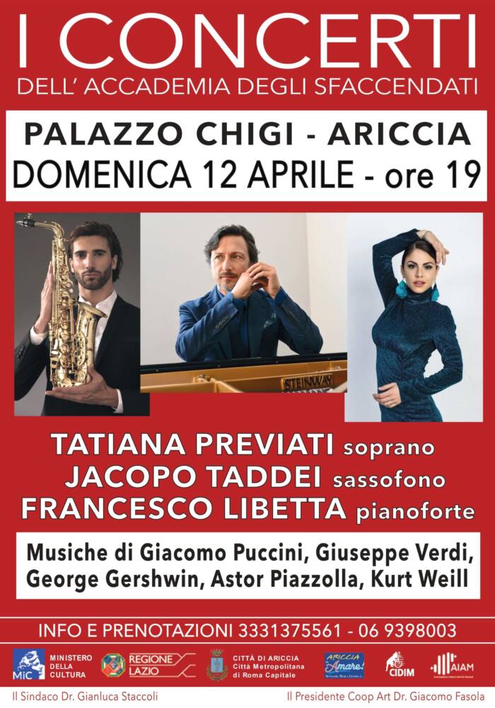 Concerto di inaugurazione dei Concerti dell’Accademia degli Sfaccendati