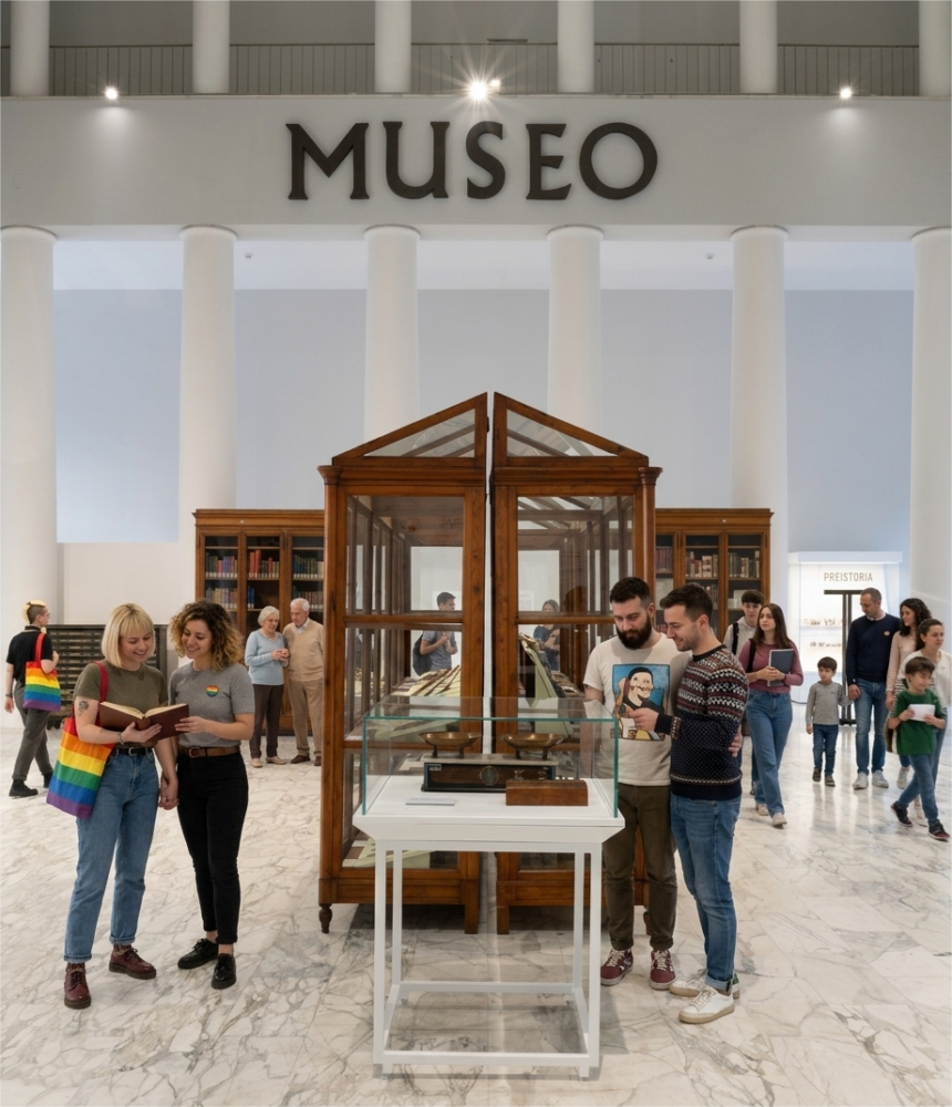 OmoGirando la mostra dedicata a Luigi Pigorini