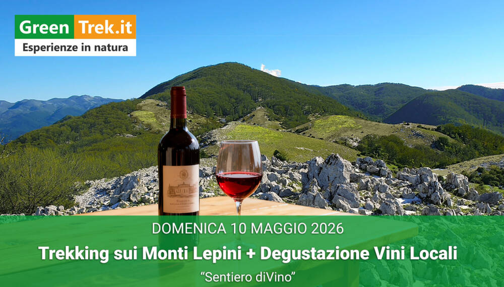 Trekking sui Monti Lepini con Degustazione di Vini Locali