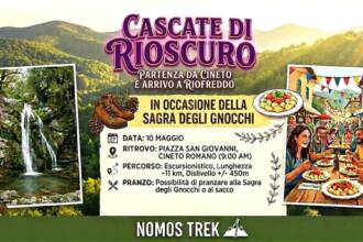 Le cascate di Rioscuro e la Sagra degli Gnocchi