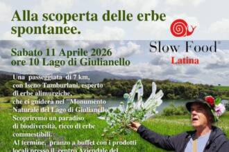 Alla scoperta delle erbe spontanee al Lago di Giulianello