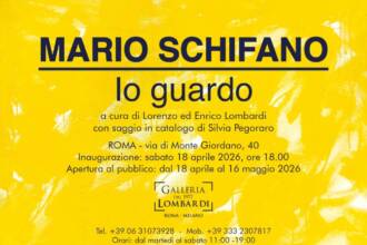 Mario Schifano | Io guardo