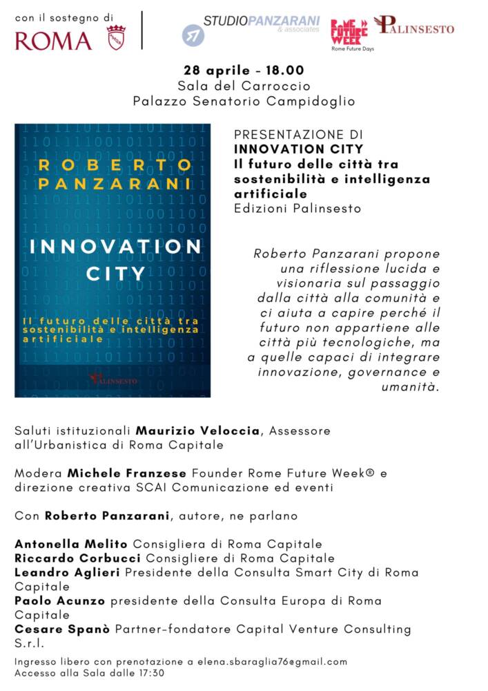Presentazione Innovation City di Roberto Panzarani
