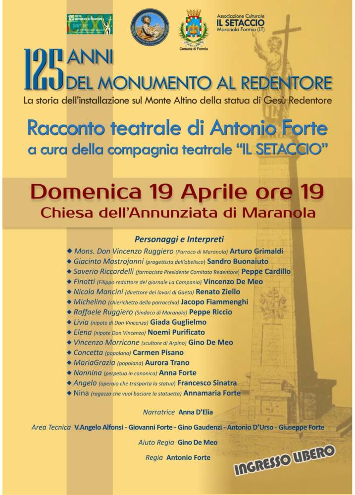 125 Anni del Monumento al Redentore