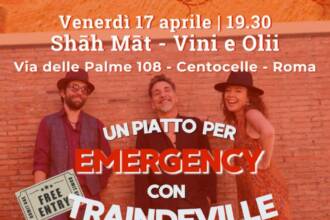 Traindeville in concerto per Emergency