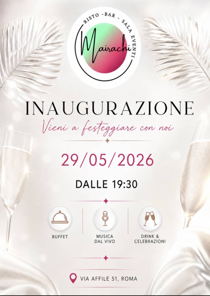 Inaugurazione Ristorante Pizzeria Mairachi