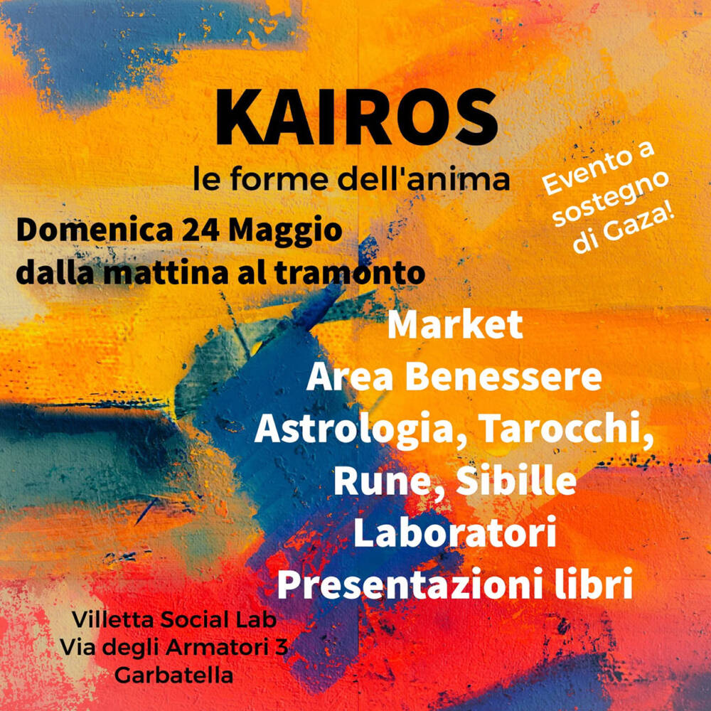 Kairos, le forme dell'anima, il mercatino olistico dedicato al benessere