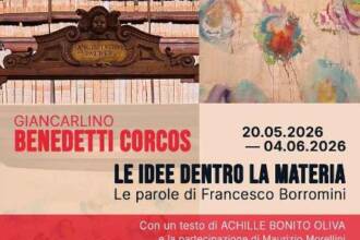 "Le idee dentro la materia" Mostra personale di Giancarlino Benedetti Corcos "Le idee dentro la materia" Mostra personale di Giancarlino Benedetti Corcos