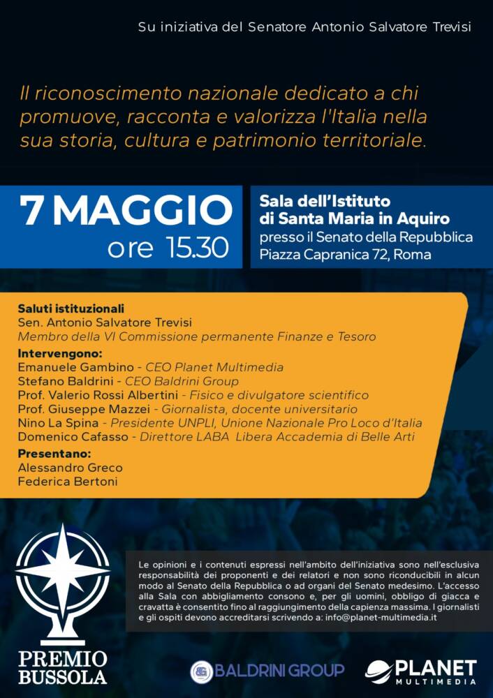 Premio Bussola e nuovo tour di "Italia Game Show"