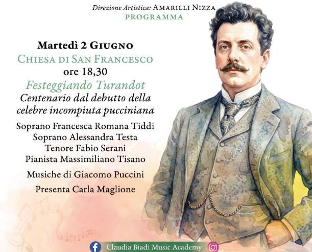 Musica e Spettacolo nel Lazio Festeggiando Turandot