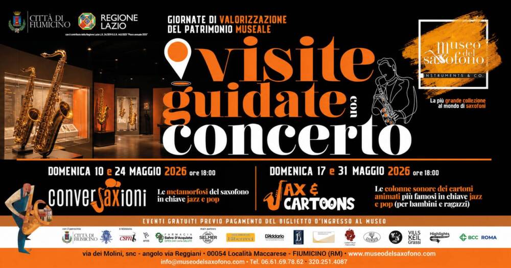 Le domeniche di maggio al Museo del Saxofono