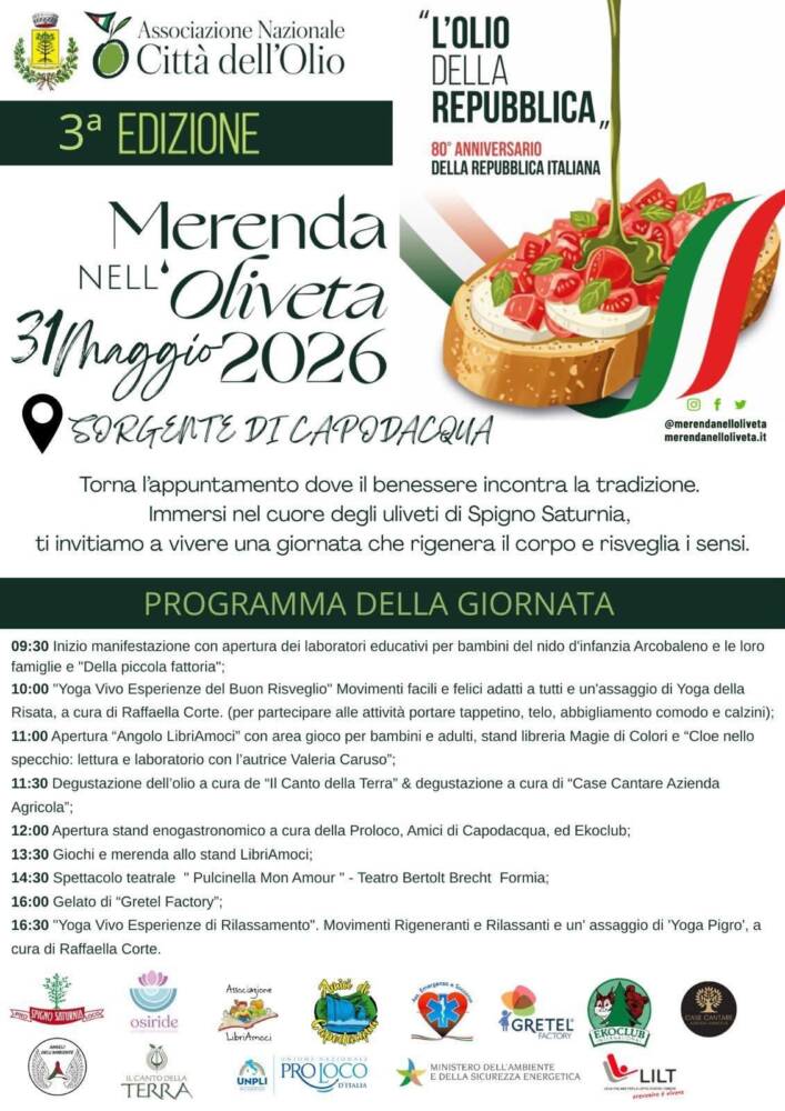 Merenda nell’Oliveta