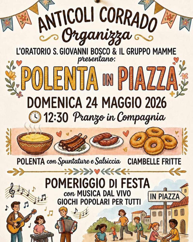Musica e Spettacolo nel Lazio Polenta in Piazza