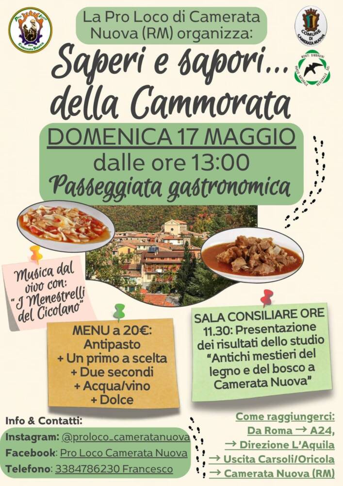 Saperi e Sapori della Cammorata