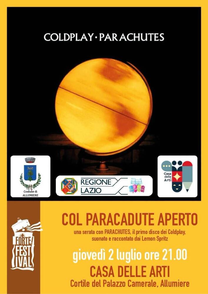 PARACHUTES dei Coldplay