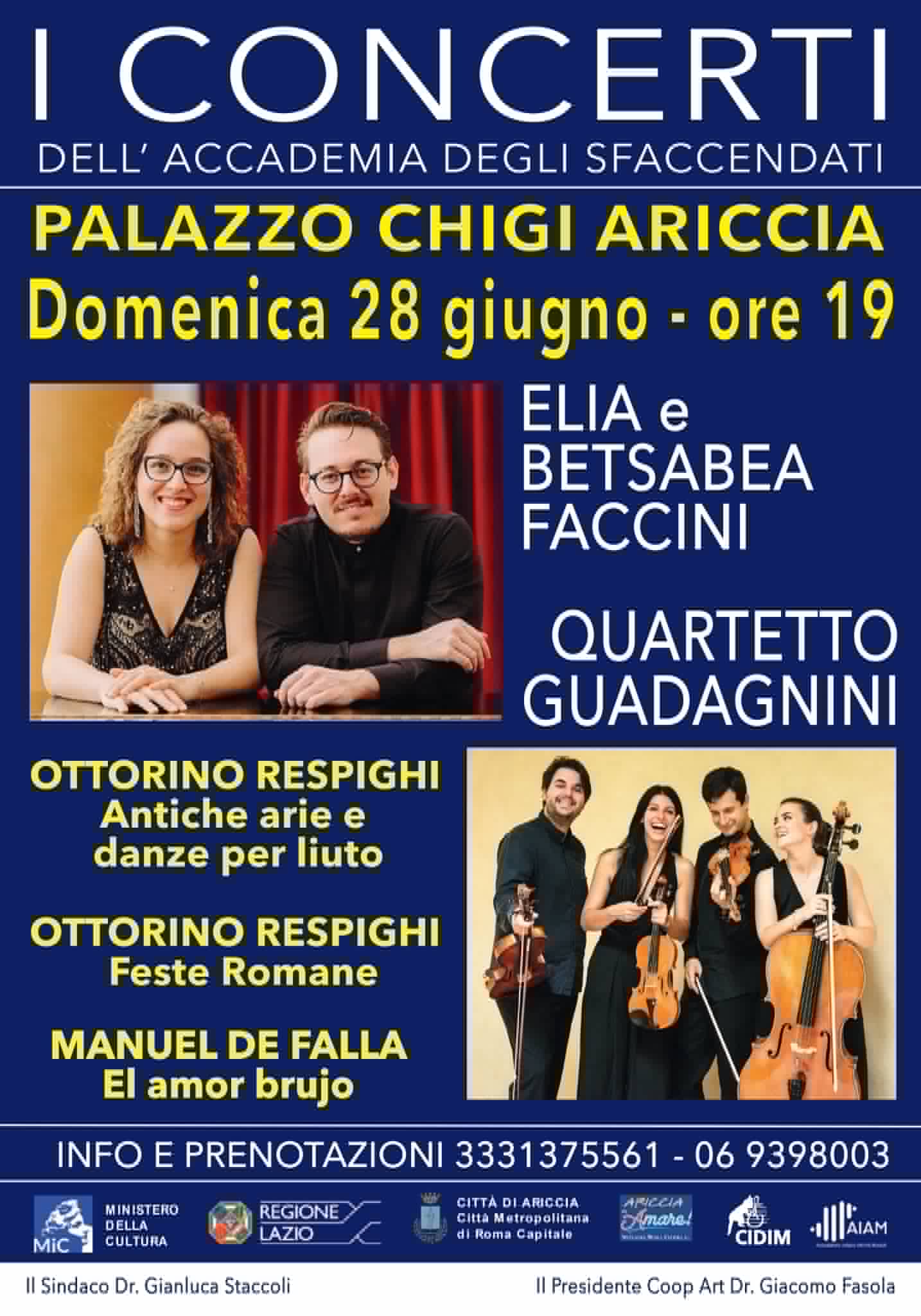 Eventi nel Lazio: Sagre, Concerti e Cosa Fare “Feste Romane” di Respighi e “L’Amore Stregone” di De Falla