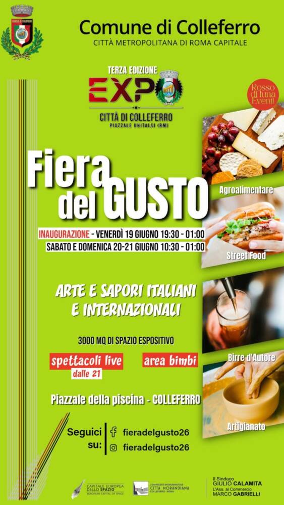 Expo Città di Colleferro - Fiera del Gusto