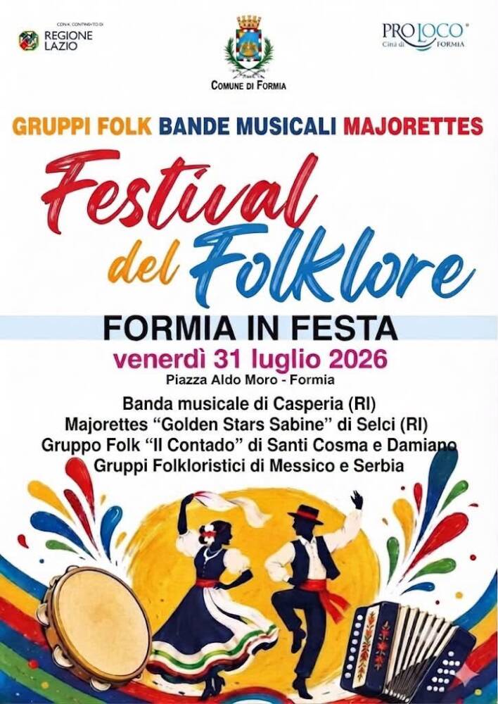 Musica e Spettacolo nel Lazio Formia in festa – Festival del Folklore