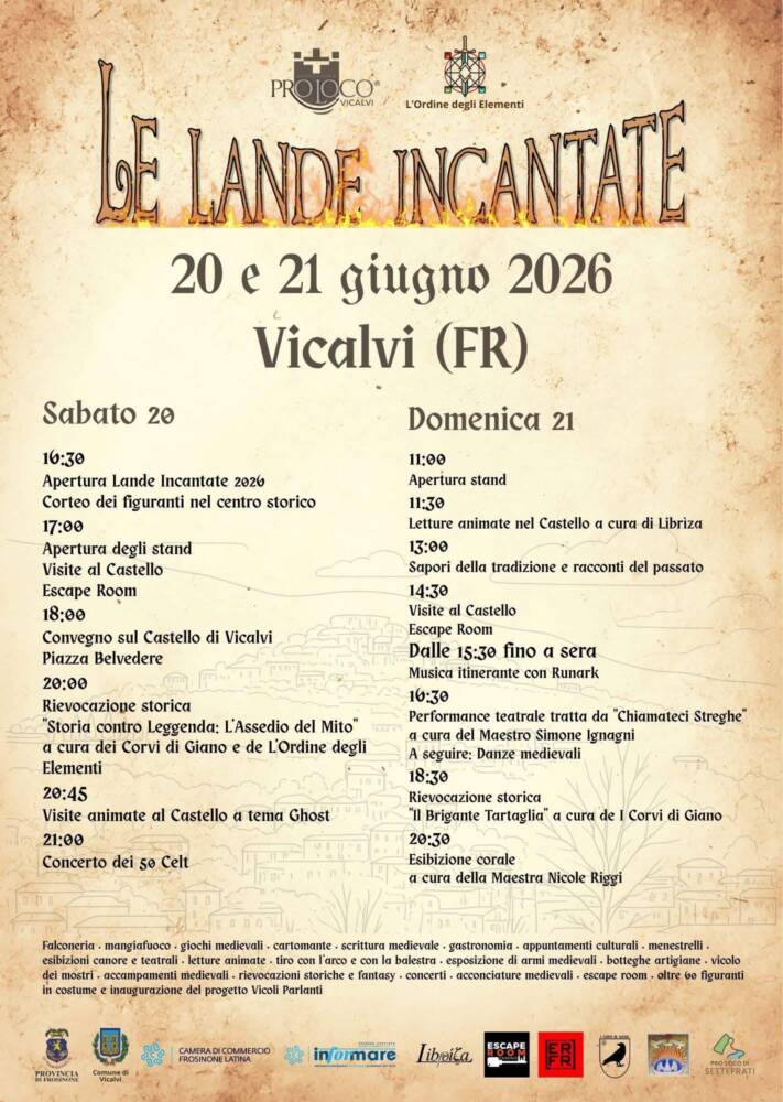 Eventi di Arte e Cultura nel Lazio Le Lande Incantate