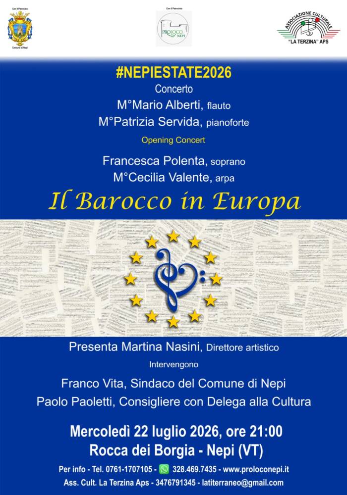 Concerto “Il Barocco in Europa”