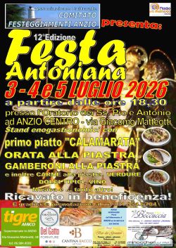 Eventi di Arte e Cultura nel Lazio Festa Antoniana
