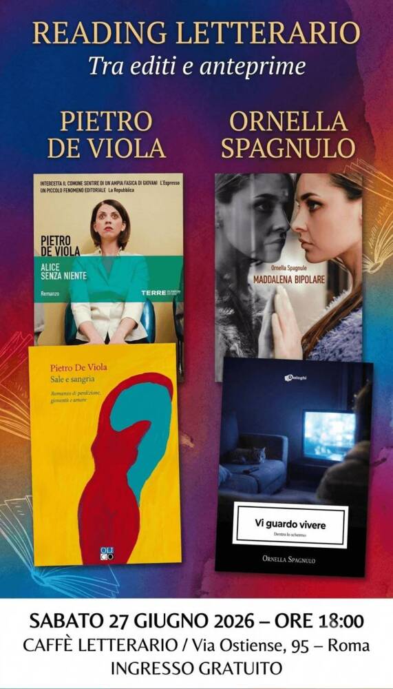 Letture d'autore a Roma: De Viola e Spagnulo