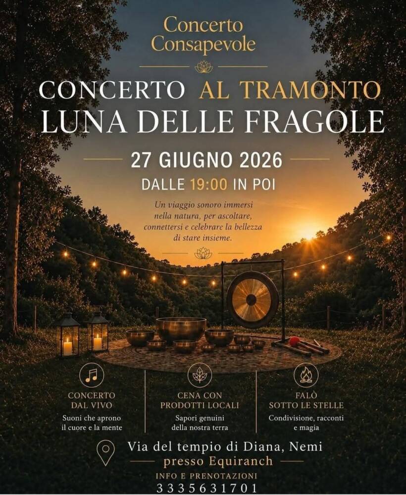 Musica, Spettacoli e Danza nel Lazio nel Lazio Luna delle Fragole
