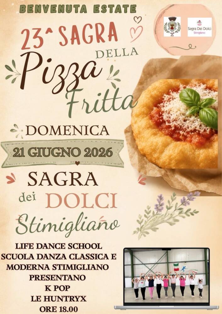 Sagra della Pizza Fritta e la Sagra dei Dolci