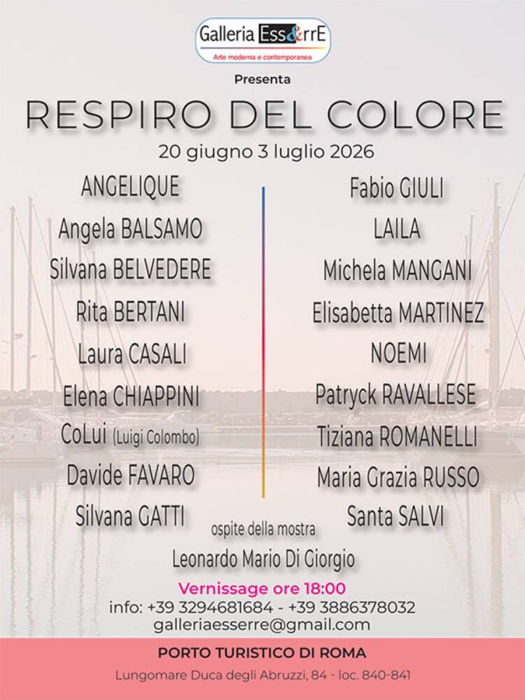 Musica, Spettacoli e Danza nel Lazio nel Lazio Respiro del colore
