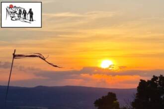Tramonto dal monte Soratte