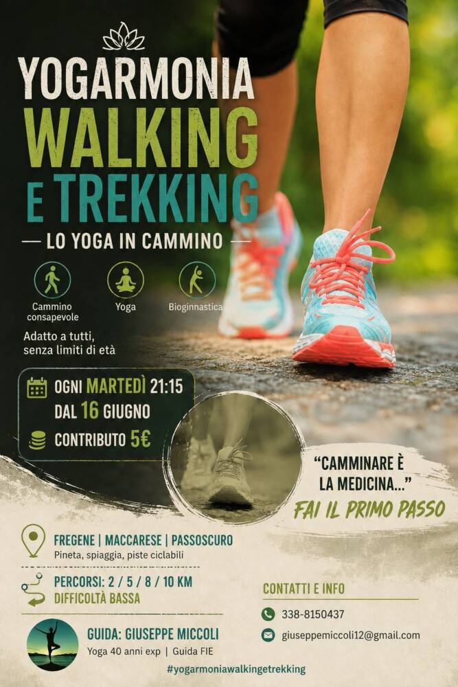 Lo Yoga in Cammino