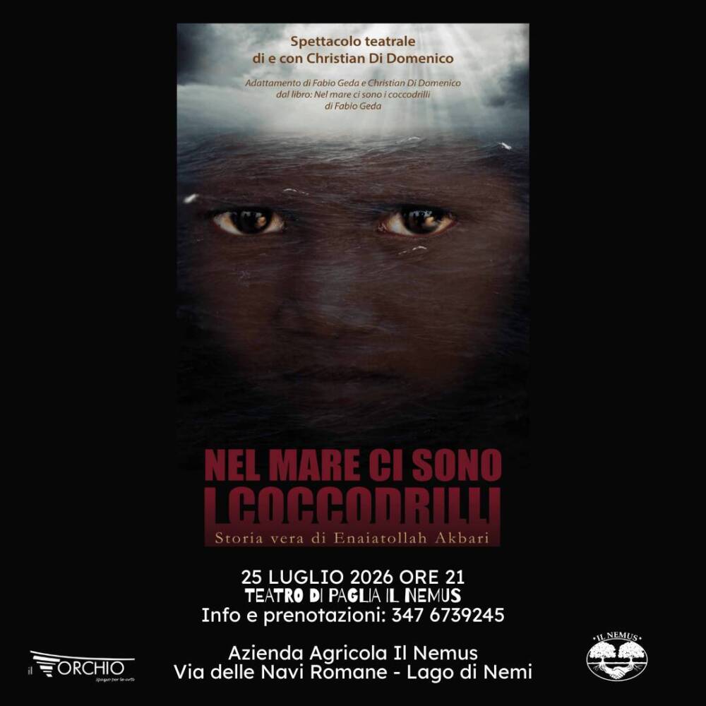 Musica e Spettacolo nel Lazio Nel Mare ci sono i Coccodrilli - Storia vera di Enaiatollah Akbari