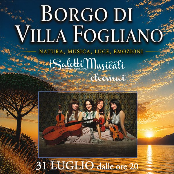 Arte e Cultura nel Lazio nel Lazio Quartetto Sharareh a bordo lago