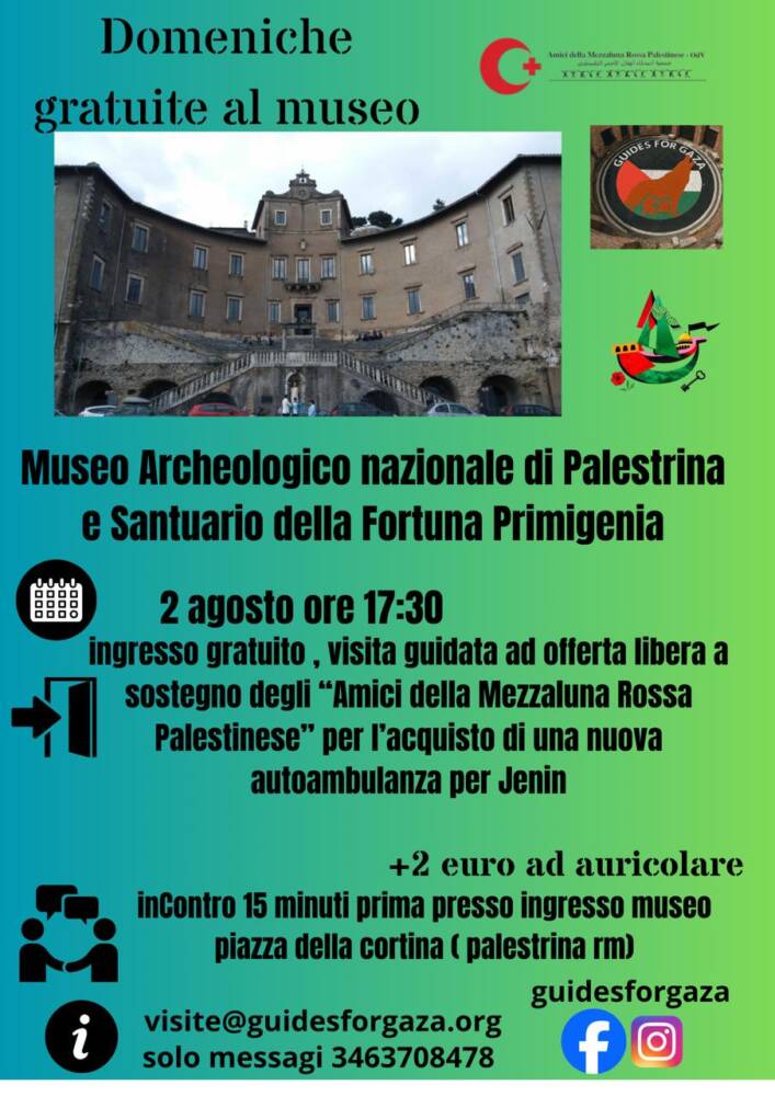 Arte e Cultura nel Lazio Domenica gratuita al Museo Archeologico di Palestrina