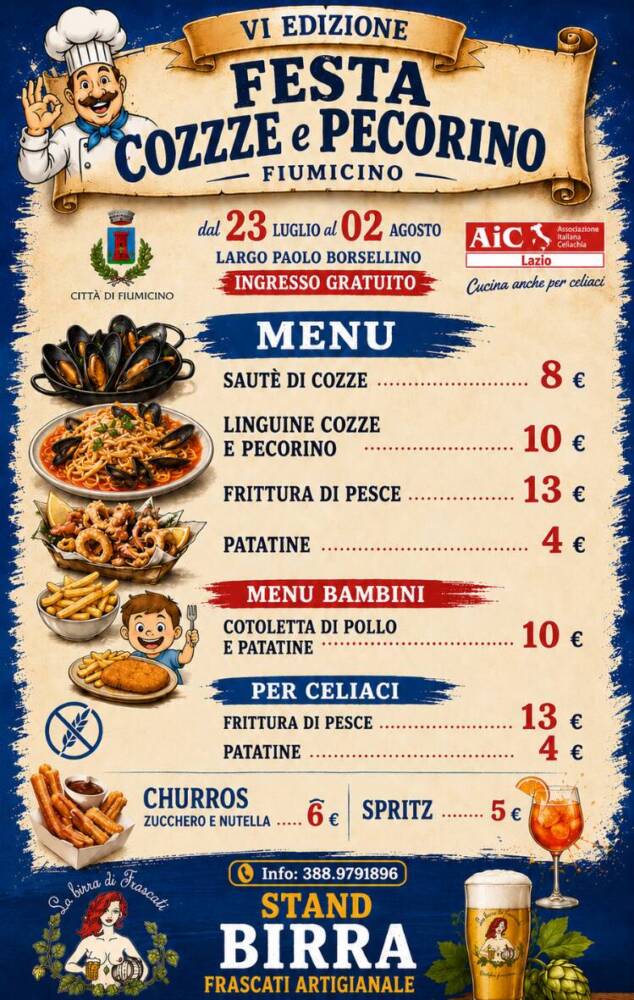 Festa Cozze e Pecorino