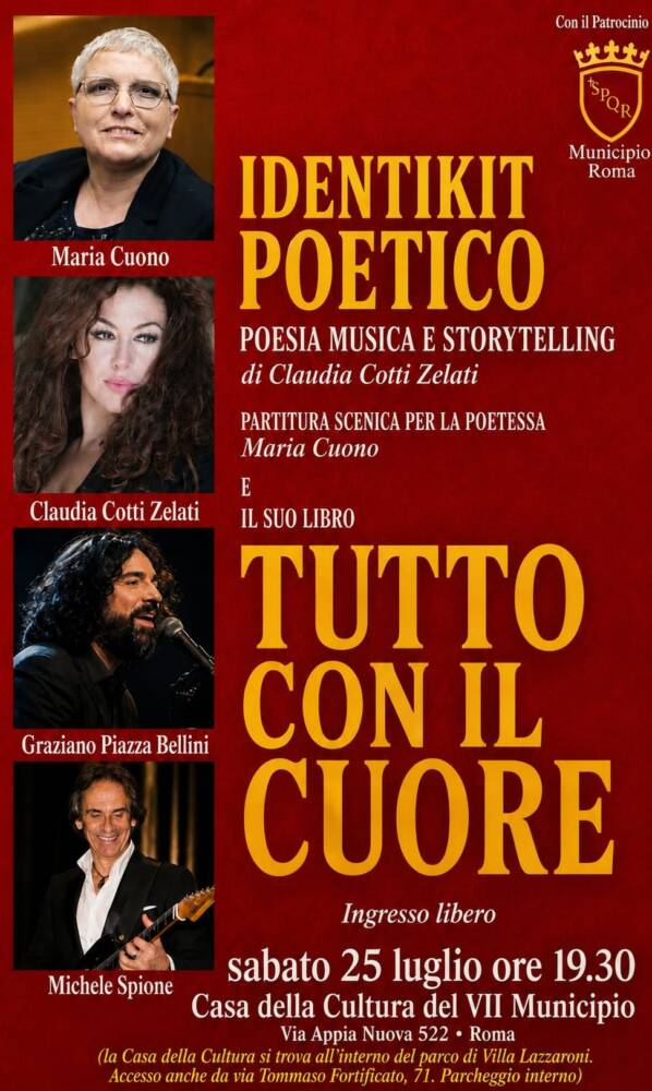 Arte e Cultura nel Lazio Identikit Poetico – Tutto con il Cuore