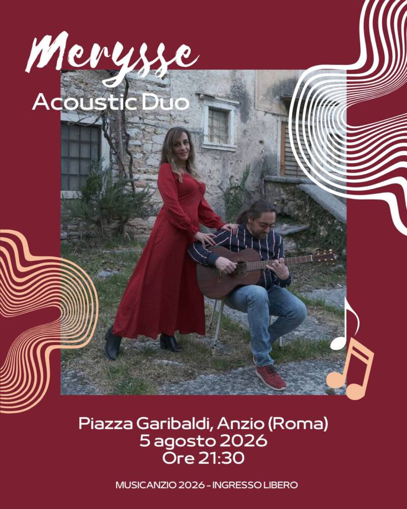 Musica e Spettacolo nel Lazio Merysse in concerto ad Anzio