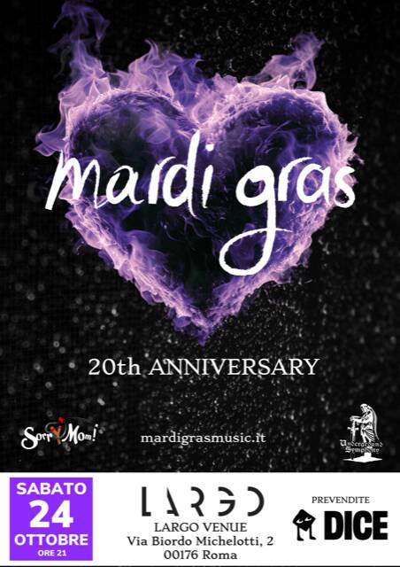 Musica e Spettacolo nel Lazio I Mardi Gras a Largo Venue